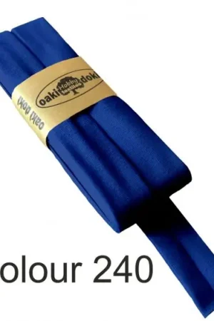 Actieprijs Biaisband jersey blauw 240