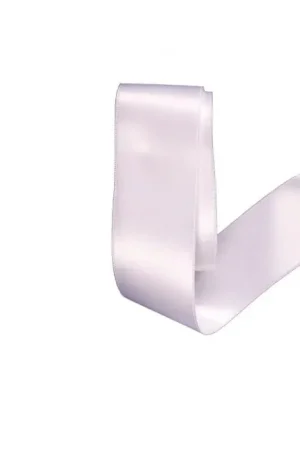 Weekendaanbieding Satijnlint 38 mm wit 3 meter