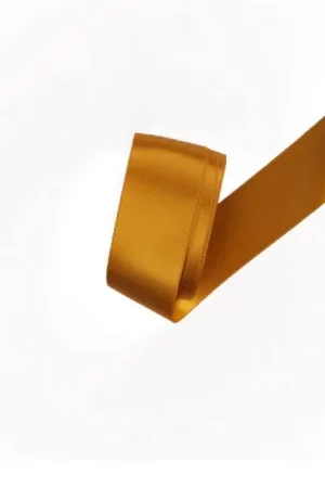 Voordeelprijs Satijnlint 38 mm goud 3 meter