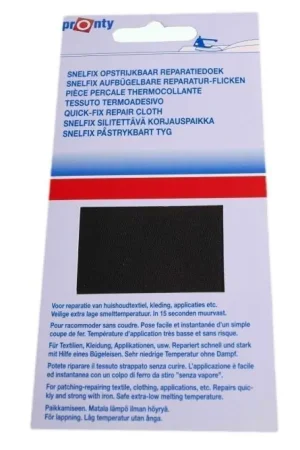 Alleen Vandaag Reparatiedoek zwart