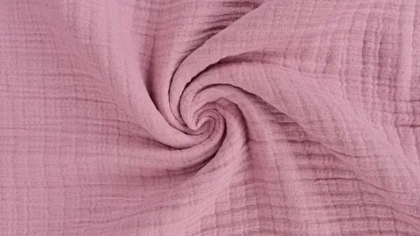 6-laags mousseline \\u2013 Oud Roze Dagaanbieding