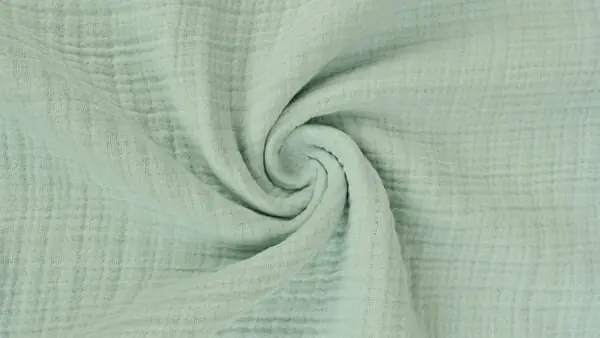 Gratis Retour 6-laags mousseline stof \\u2013 Oudgroen