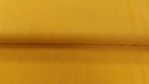 Beste Prijs Okergele Viscose Crêpe Stof - 100% Viscose