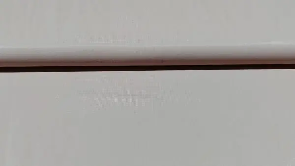 Dubbelzijdige dusty roze techno stof \\u2013 kunstleer met luxe look Finale Uitverkoop