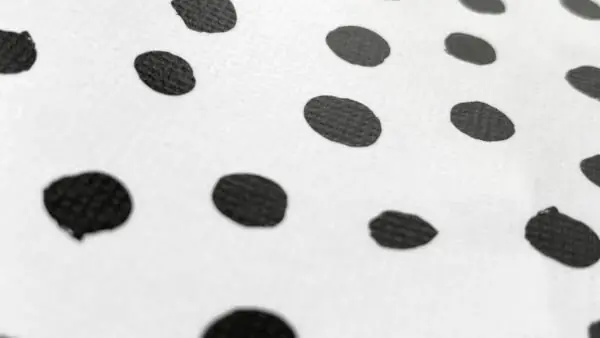 Alleen Vandaag Tafelzeil Stof Stippen Wit \\u2013 Nooteboom Textiles