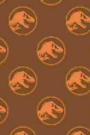 Veilige Betaling Bruine tricot stof met dinosaurussen | Dinosaur World | Poppy Fabrics