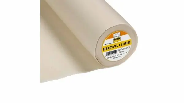 Vlieseline - Decovil 1 Light Opstrijkbaar Beige 45cm Betrouwbaar