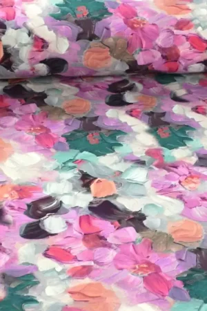 Voordeelprijs Katoenen tricot digitaal 32030/6