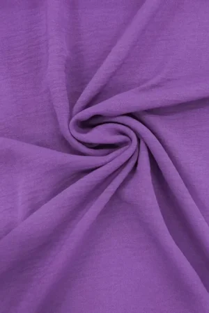 Aanbieding Italian Crêpe Stretch Stof Violet