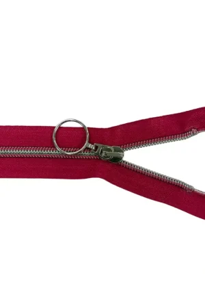 Alleen Vandaag Deelbare rits fuchsia 66cm