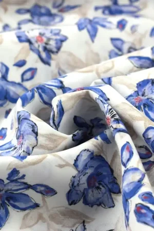 Aanbieding Fijne popeline print 025