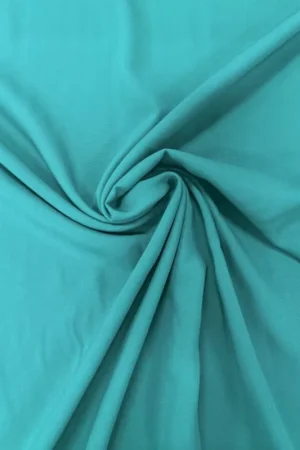 100% viscose turquoise Goedkoop