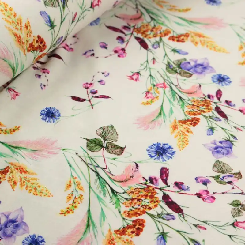 Viscose Tricot Stof Digitaal 39/1 Hoge Kwaliteit