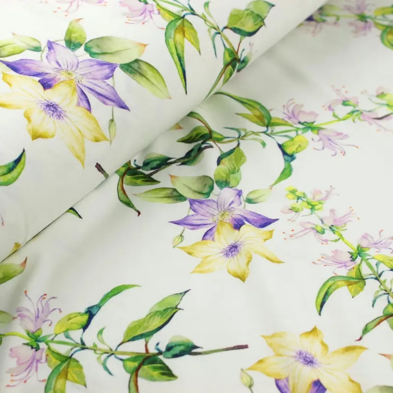 Viscose Tricot Stof Digitaal 61/1 Nieuw