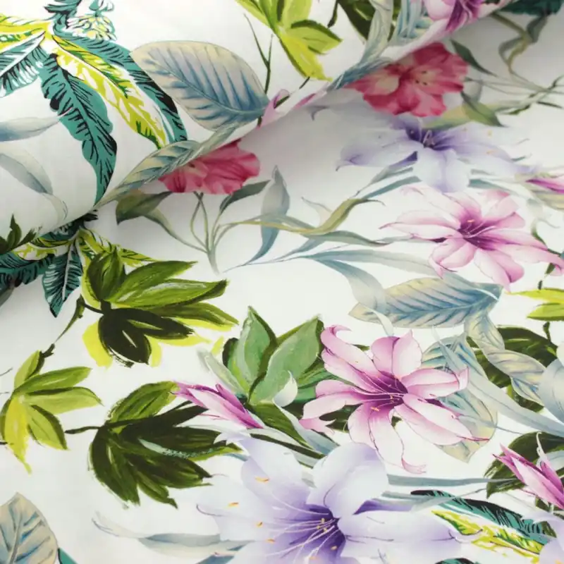 Viscose Tricot Stof Digitaal 62/1 Beperkt Aanbod