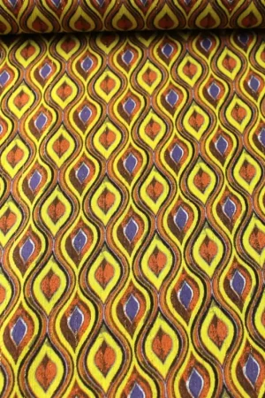 Viscose borken crepe lurex 22052/35 Gecertificeerd