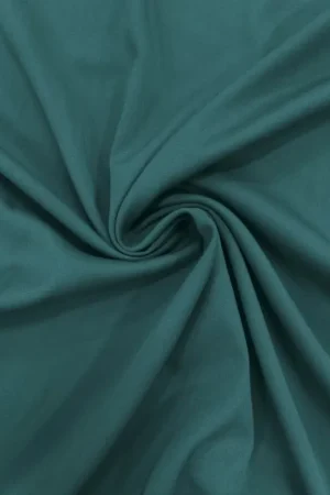 Viscose twill stretch petrol Beperkt Aanbod