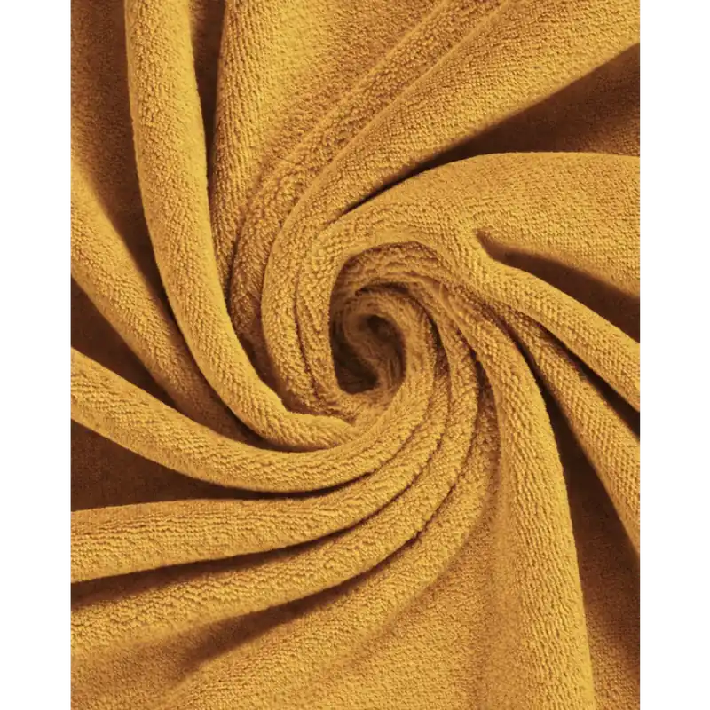 Wellness Fleece Stof Oker Beperkte Voorraad