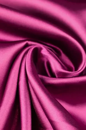 Weekendaanbieding Satijn stretch magenta