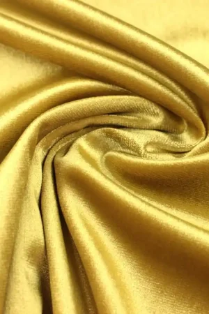 Velvet stretch glans goud Gratis Verzending