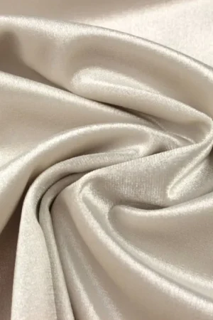 Velvet stretch glans ecru Veilige Betaling