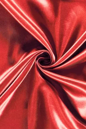 Uitverkoop Satijn rood