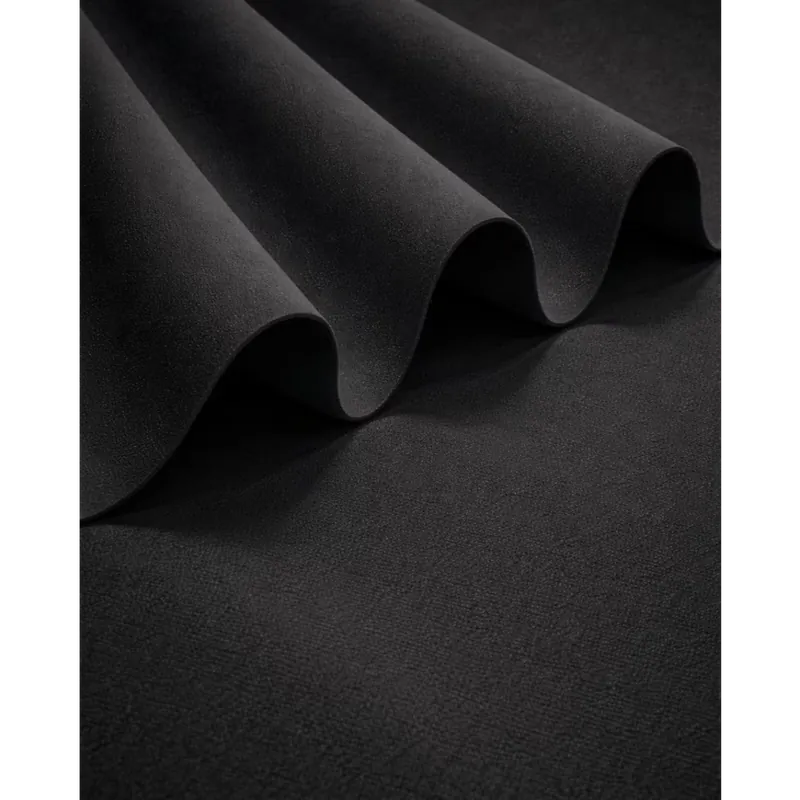 Verduisterende Gordijnstof Black Out zwart Gratis Retour