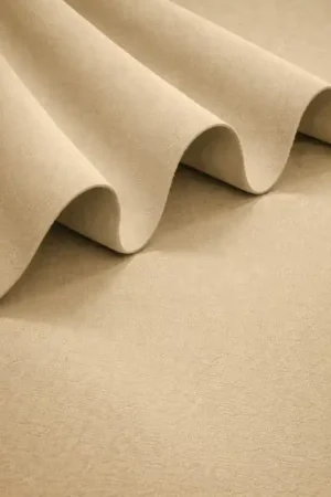 Verduisterende Gordijnstof Black Out Zand Korting