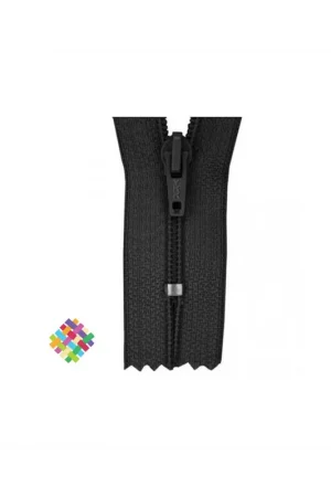 50 cm Ykk nylon rits zwart Merkproduct