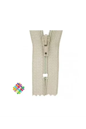 50 cm Ykk nylon rits beige Veilige Betaling