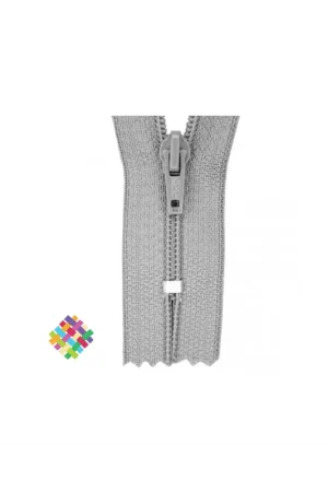 40 cm Ykk nylon rits grijs Koopje