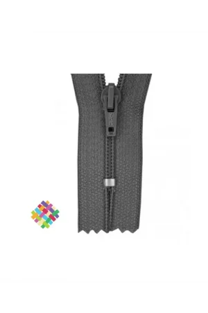 15 cm Ykk nylon rits donker grijs Finale Uitverkoop