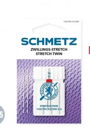 Aanbieding Schmetz Stretch Tweelingnaald 2,5/75 (130/705 H-S ZWI)