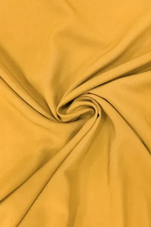 100% viscose silk touch oker Gecertificeerd