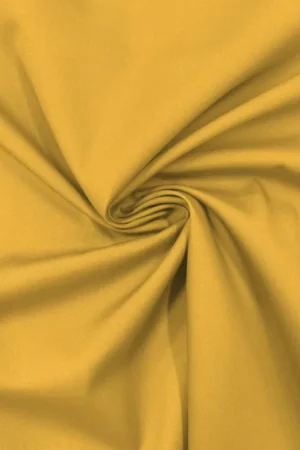 Veilige Betaling Katoen Poplin Stof Oker