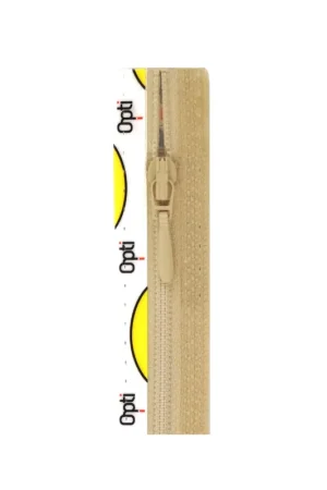 Voordeelprijs Opti 4800 S40 spiraalrits 4mm niet deelbaar 18 cm met druppeltrekker
