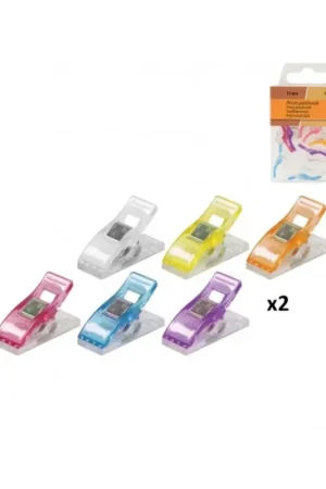 Alleen Vandaag mediac patchwork clips 12 stuks 10x27mm