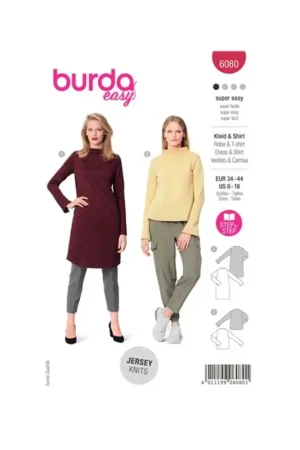 Actieprijs Burda naaipatroon 6080 rood (stk)*