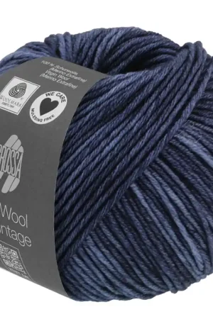 Weekendaanbieding Cool Wool Big Vintage Kleurnummer 7166 Donkerblauw