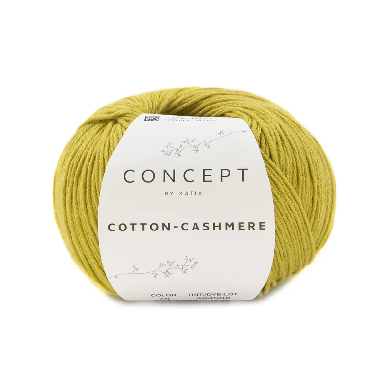 Weekendaanbieding Cotton Cashmere Kleurnummer 78 - Licht pistache