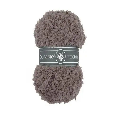 Actieprijs Durable Teddy brei- en haakgaren 50 gram - Kleur 342 Teddy