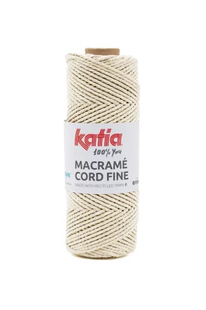 Actieprijs Macramé Cord Fine 220 gram Kleur 206 - Ecru