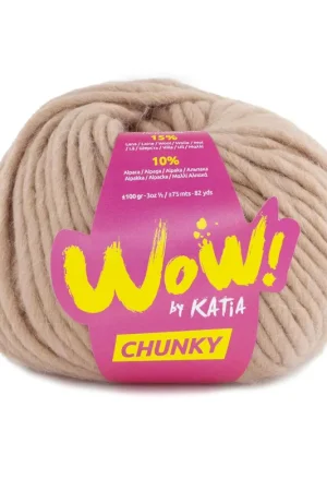Wow Chunky Kleurnummer 59 - Rozeachtig beige Veilige Betaling
