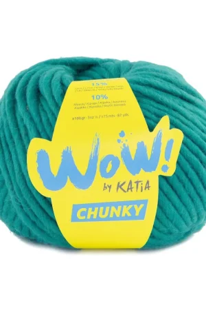 Wow Chunky Kleurnummer 66 - Smaragd groen Flitsaanbieding