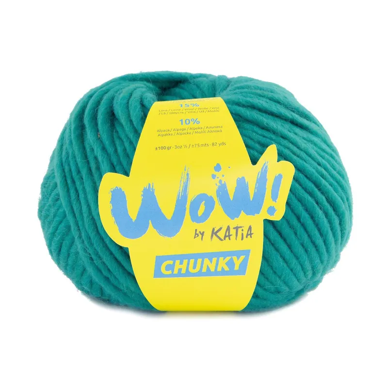 Wow Chunky Kleurnummer 66 - Smaragd groen Flitsaanbieding