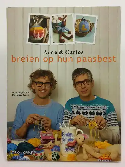 Merkproduct Arne & Carlos breien op hun paasbest