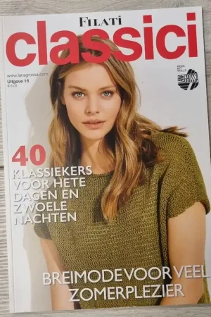 Classici no 16 met nieuwe breimodellen voor dames en heren Weekendaanbieding