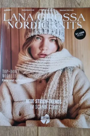 Betrouwbaar Lana Grossa Nordic knits no 1 met 22 nieuwe breimodellen