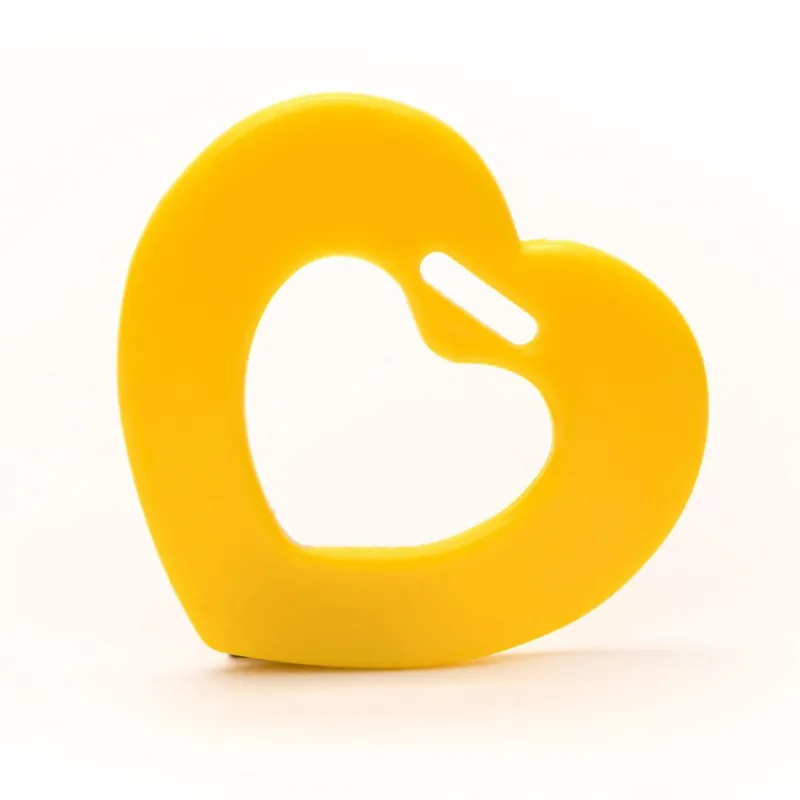 Weekendaanbieding Bijtring Hart Kleur 645 (2 stuks)