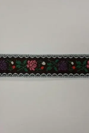 Uitverkoop Bloemetjesband zwart